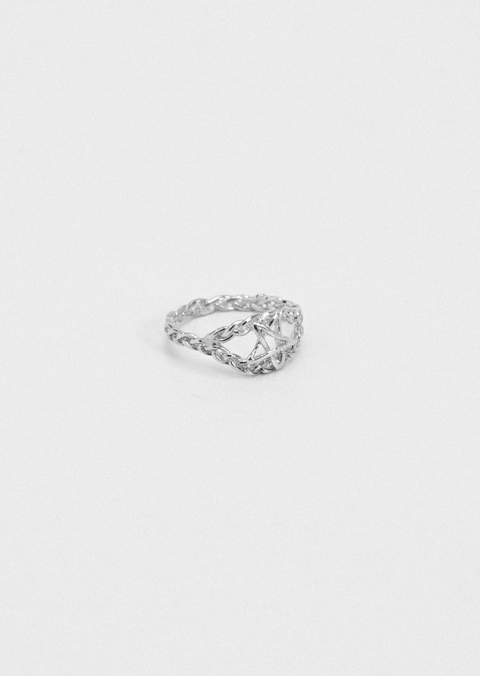 [50% SALE] Starry night Love Silver Ring